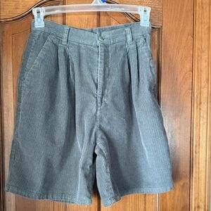 Northern Reflections Gray Corduroy Women Shorts